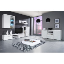 Cama TV stand 200 SAMBA white / white gloss