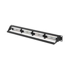 Lanberg PPUA-1024-B patch panel 1U