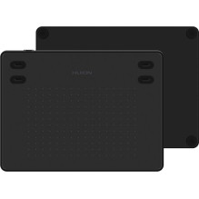 HUION RTE-100-BK graphic tablet Black 5080 lpi 121.9 x 76.2 mm