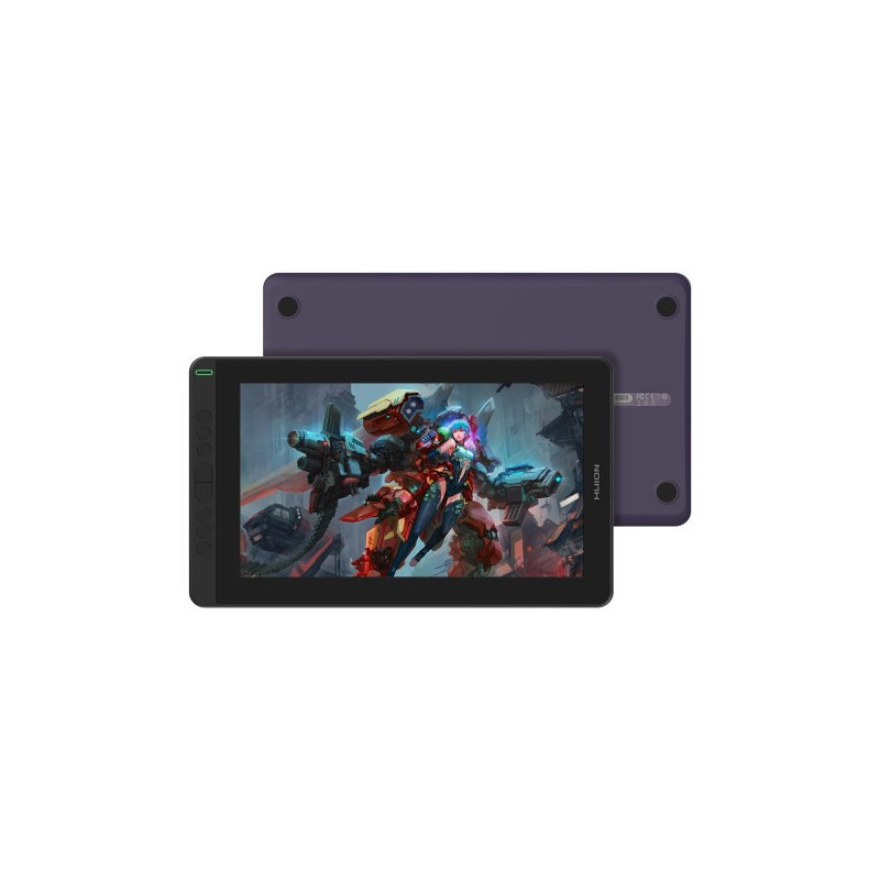 HUION Kamvas 13 graphic tablet Violet 5080 lpi 293.76 x 165.24 mm USB