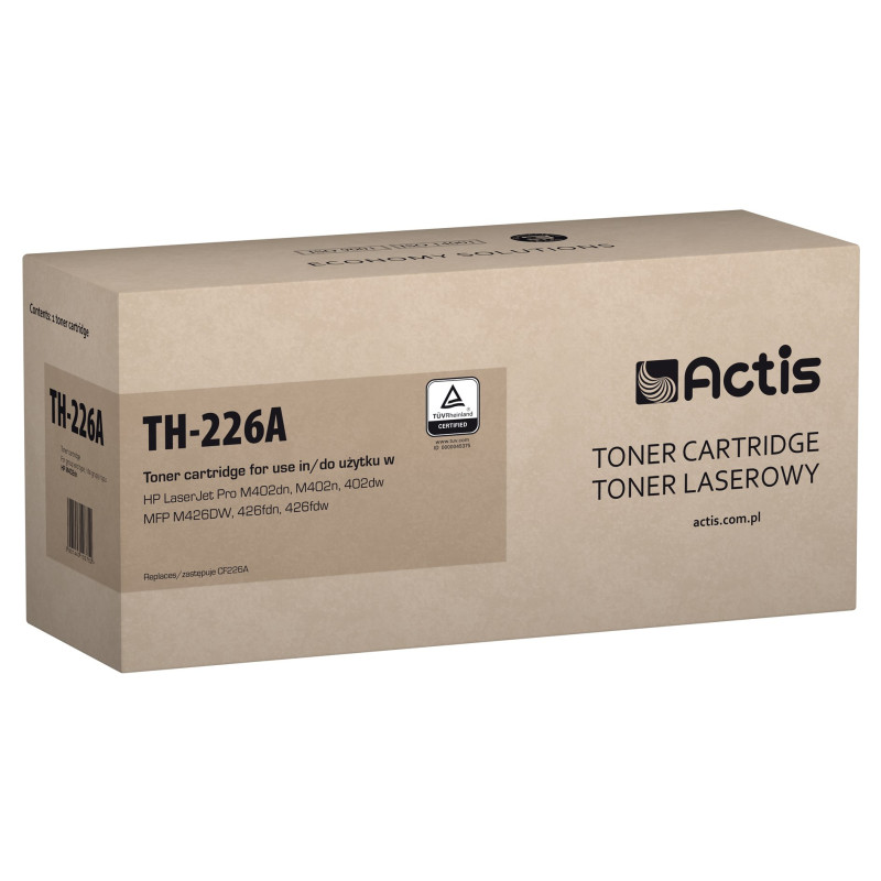 Actis TH-226A toner (replacement for HP 26A CF226A Standard 3100 pages black)