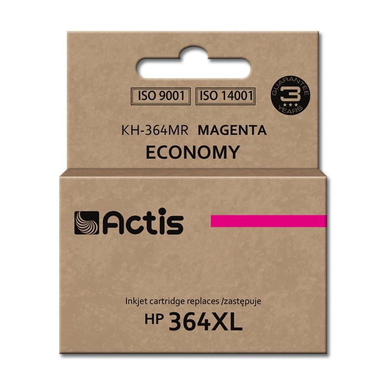 Actis KH-364MR ink (replacement for HP 364XL CB324EE Standard 12 ml magenta)