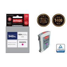 Activejet AH-940MRX Ink Cartridge(replacement for HP 940XL C4908AE Premium 35 ml magenta)