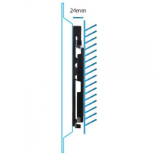 Esperanza ERW010 televizoriaus laikiklis 127 cm (50&quot;) Juodas