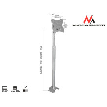 Maclean MC-504A S reguliuojamas lubų laikiklis 23&quot;-42&quot; 30kg