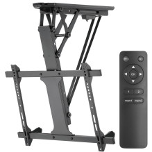 Maclean MC-880 Electric Ceiling TV Mount, 32&quot;-70&quot; 35kg max + Remote Control max VESA 600x411