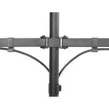 Maclean MC-884 monitor mount / stand 81.3 cm (32&quot;) Black Desk