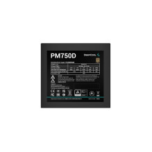 DeepCool PM750D maitinimo blokas 750 W 20+4 kontaktų ATX ATX Black