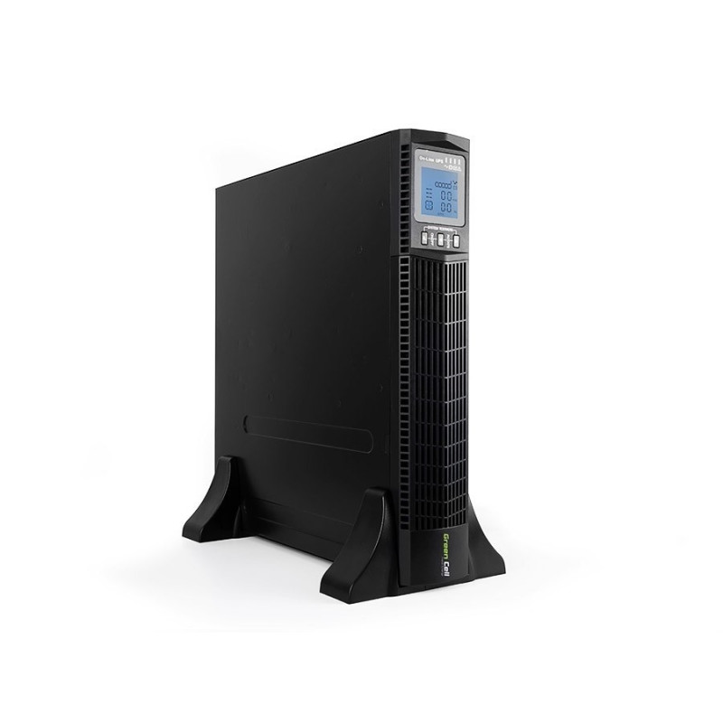 Green Cell UPS13 stovas UPS RTII 1000VA 900W su LCD ekranu