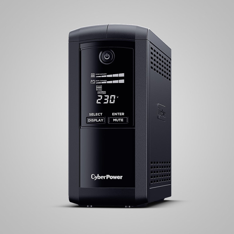 CyberPower Tracer III VP700ELCD-FR nepertraukiamo maitinimo šaltinis (UPS) Line-Interactive 0,7 kVA 390 W 4 kintamosios 