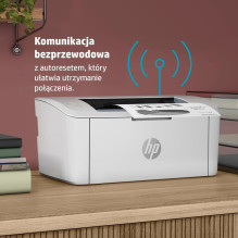 HP LaserJet M110w spausdintuvas, juodai baltas, spausdintuvas mažam biurui, spausdinimas, kompaktiškas