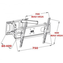 Mount to the 14-42&quot; LCD / LED TV 35KG ART AR-44