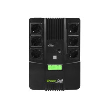 Green Cell UPS06 uninterruptible power supply (UPS) Line-Interactive 600 VA 360 W 6 AC outlet(s)