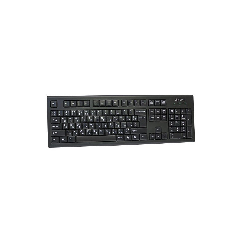 A4Tech KR-85 keyboard USB QWERTY US English Black