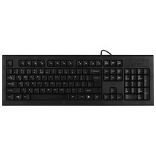 A4Tech KR-85 klaviatūra USB QWERTY US English Black