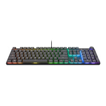 Trust GXT 866 TORIX keyboard Gaming USB QWERTY US International Black