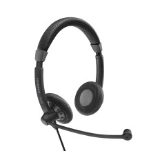 EPOS , SENNHEISER IMPACT SC 75 USB MS laisvų rankų įranga Laidinė galvos juosta Jungtis / Muzika A tipo USB juoda