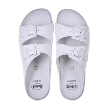 Scholl Air Bag - unisex sandals white, size 40