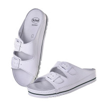 Scholl Air Bag - unisex sandals white, size 40