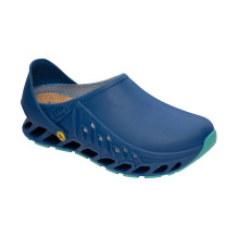 Scholl Evoflex - unisex clogs navy blue, size 44