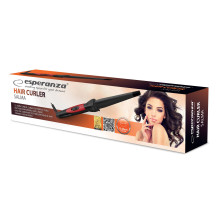 Esperanza SALMA Curling iron Warm Black, Red 1.7 m