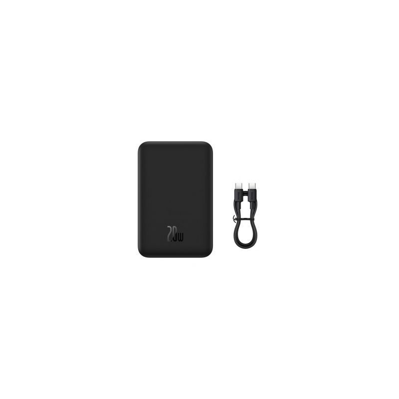 Baseus Baseus Magnetic Mini 20000 mAh 20W Powerbank - black + USB-C / USB-C cable