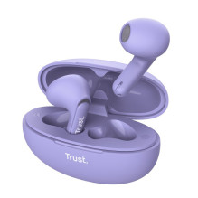 Trust Yavi Headset True Wireless Stereo (TWS) In-ear Calls / Music USB Type-C Bluetooth Purple