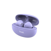 Trust Yavi Headset True Wireless Stereo (TWS) In-ear Calls / Music USB Type-C Bluetooth Purple