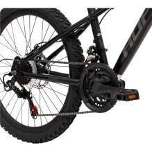 Huffy dviratis KORROS 24&quot; BLACK 24382W juodas