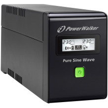 PowerWalker VI 800 SW FR nepertraukiamo maitinimo šaltinis (UPS) Line-Interactive 0,8 kVA 480 W 2 kintamosios srovės liz