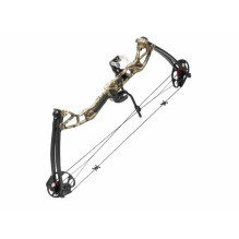 Poe Lang Rex Quad 25-45lb 28' pulley bow , camo