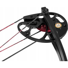 Poe Lang Rex Quad pulley bow - (CO-029B) Black