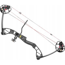 Poe Lang Rex Quad pulley bow - (CO-029B) Black