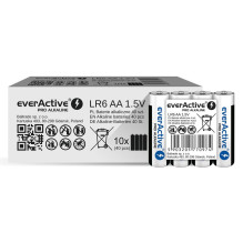 Šarminės baterijos everActive Pro Alkaline LR6 AA - 4 vnt