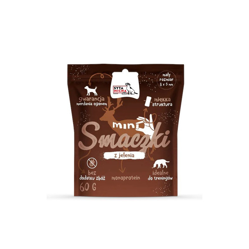 SYTA MICHA Mini deer treats - dog treat - 60 g