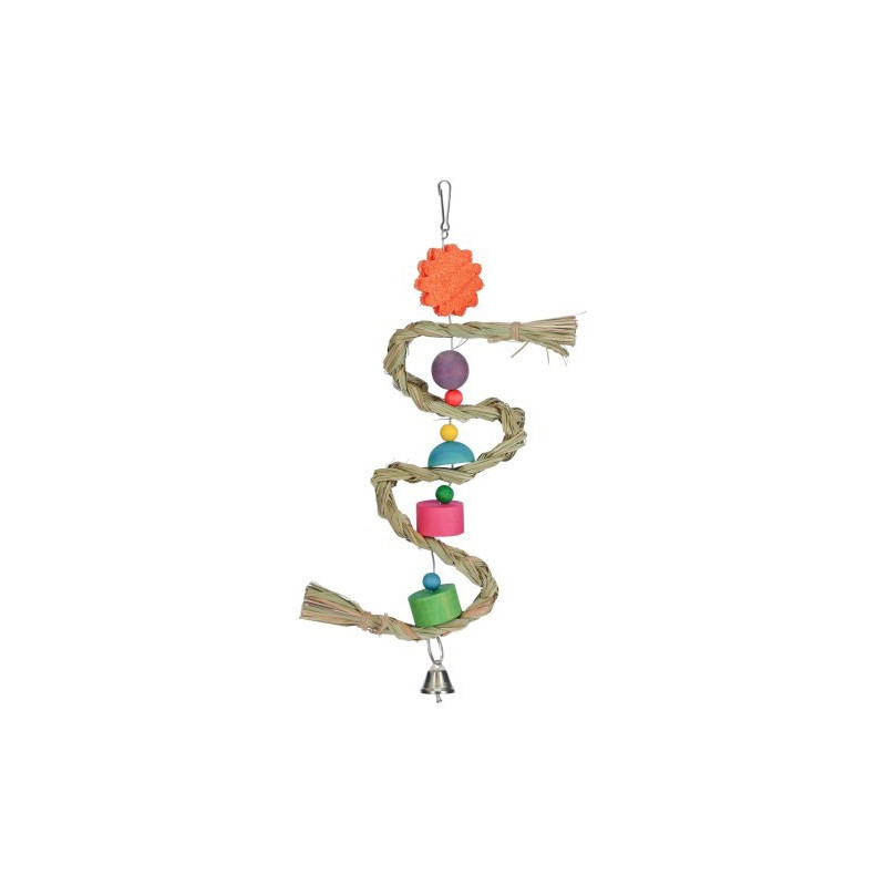 KERBL Bird Toy with String - 36x14 cm