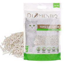 DIAMENTIQ Tofu Neutral Ultra sulipimas - augalinis kraikas - 2,5 kg