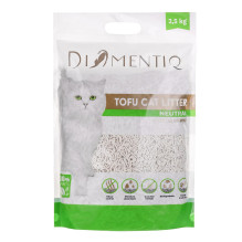 DIAMENTIQ Tofu Neutral Ultra sulipimas - augalinis kraikas - 2,5 kg