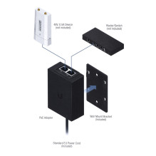 Ubiquiti POE-48-24W-G PoE adapter Gigabit Ethernet 48 V