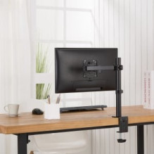 Maclean MC-883 monitor mount / stand 81.3 cm (32&quot;) Clamp Black