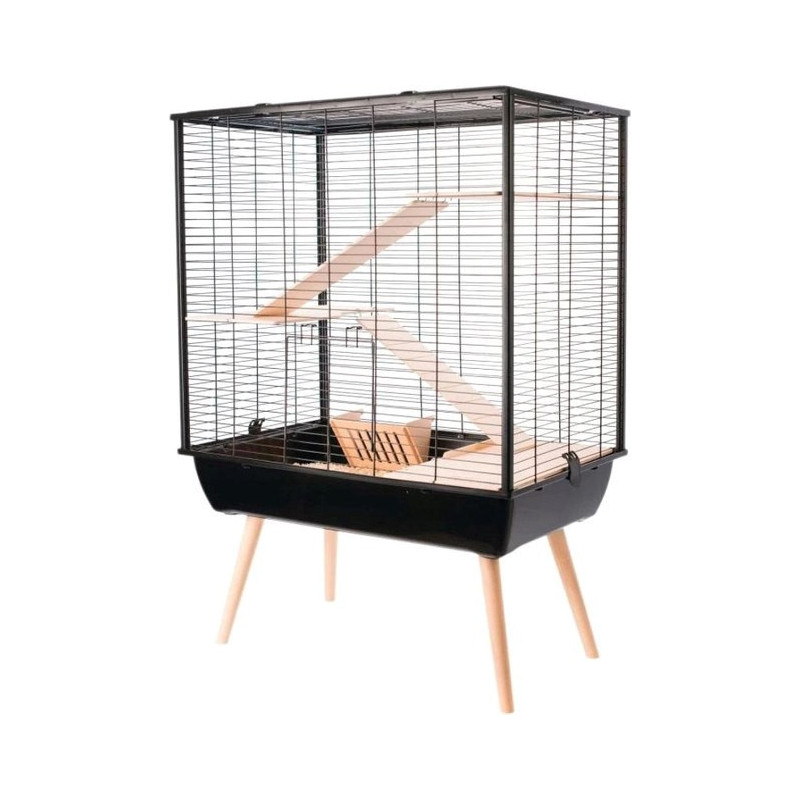 Zolux Neo Cosy cage for large rodents H80, colour black