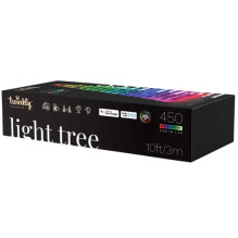 KALĖDŲ EGLĖS APŠVIETIMAS 450 LED RGB+W BT WIFI 3M