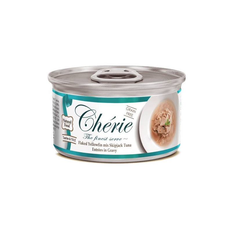 CHERIE Tuna in gravy - wet cat food - 80g