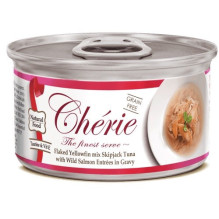 CHERIE Tuna with salmon mix in gravy - wet cat food - 80g