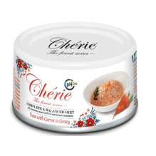 CHERIE Tuna with carrots - wet cat food - 80g