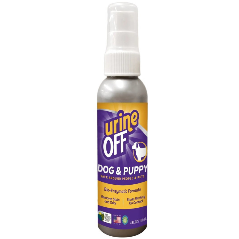 urineOFF Dog &amp; Puppy - urine stain remover spray - 118ml