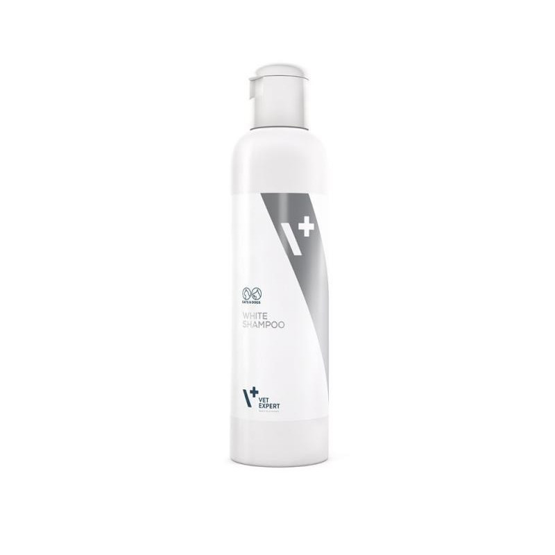 VET EXPERT White Shampoo - shampoo for dogs and cats with light coats - 250 ml