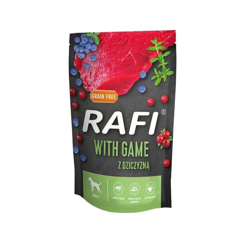 DOLINA NOTECI Rafi Game - wet dog food - 500g