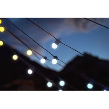 Twinkly - LED Dimmable outdoor decorative chain FESTOON 40xLED 20m IP44 Wi-Fi