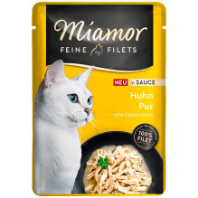 MIAMOR Feine Filets Chicken in sauce - wet cat food - 100g